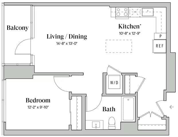Unit 0613 0613 floor plan
