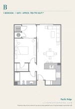 B floor plan