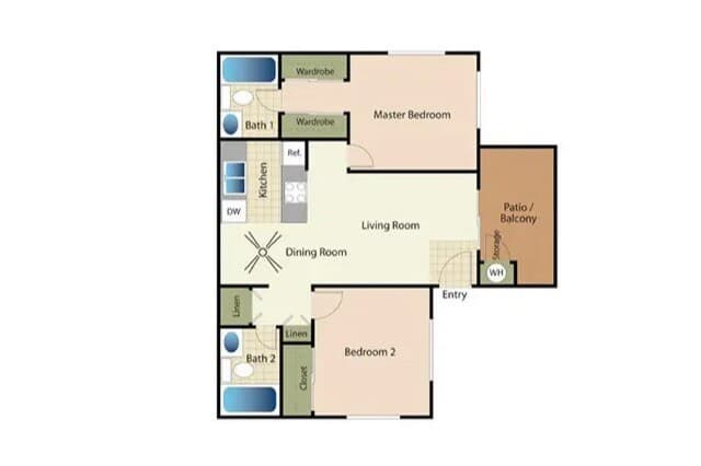 22B 625 floor plan