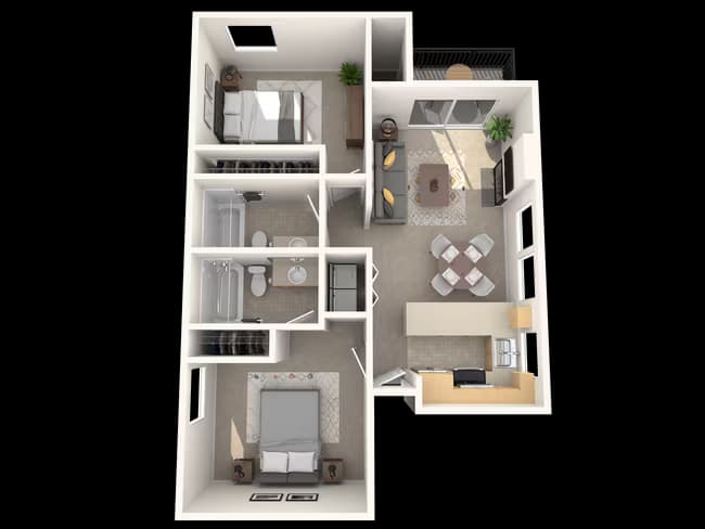 Unit 60-106 60-106 floor plan