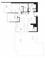 2AC Den w Terrace Renovation 3 N-3504 floor plan