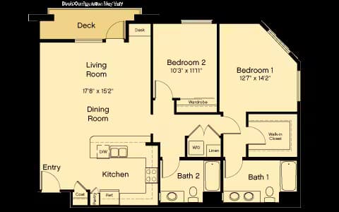 Plan B3 513 floor plan