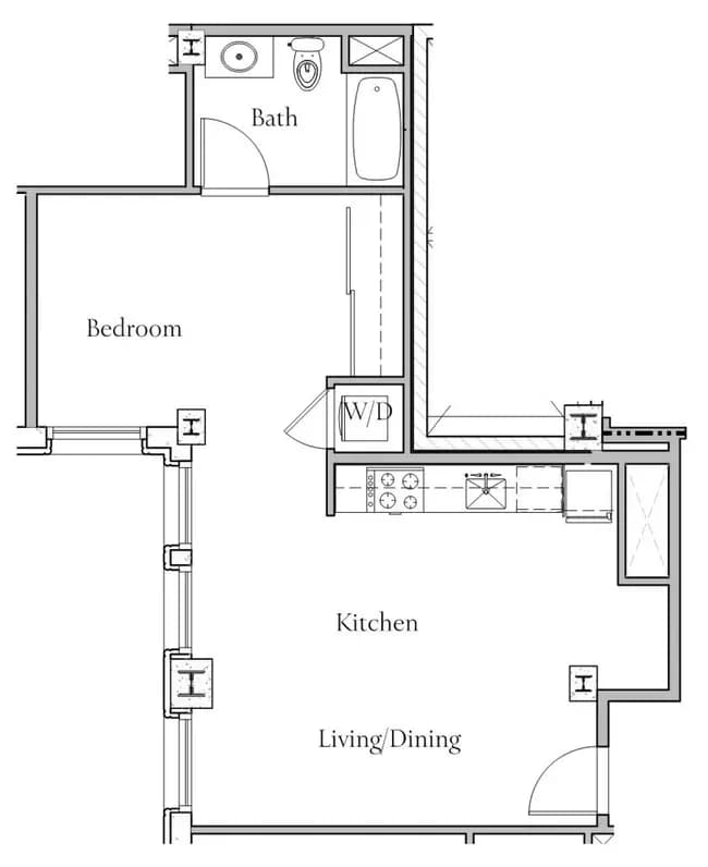 Unit 0516 1016 floor plan