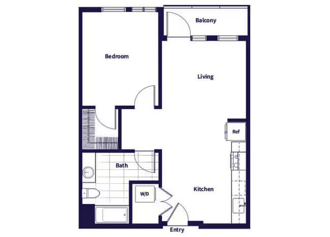 Unit 412 412 floor plan