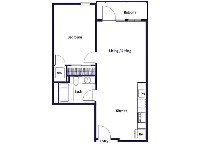 Unit 526 526 floor plan