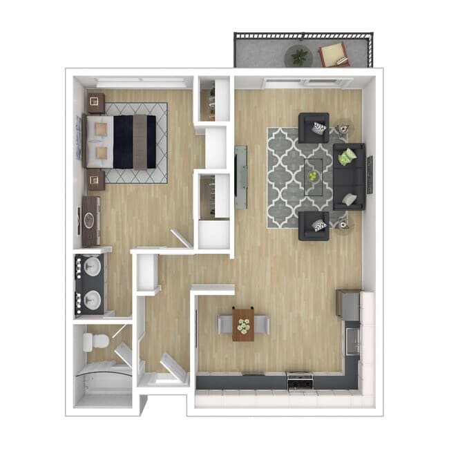 Unit D-40 D-40 floor plan