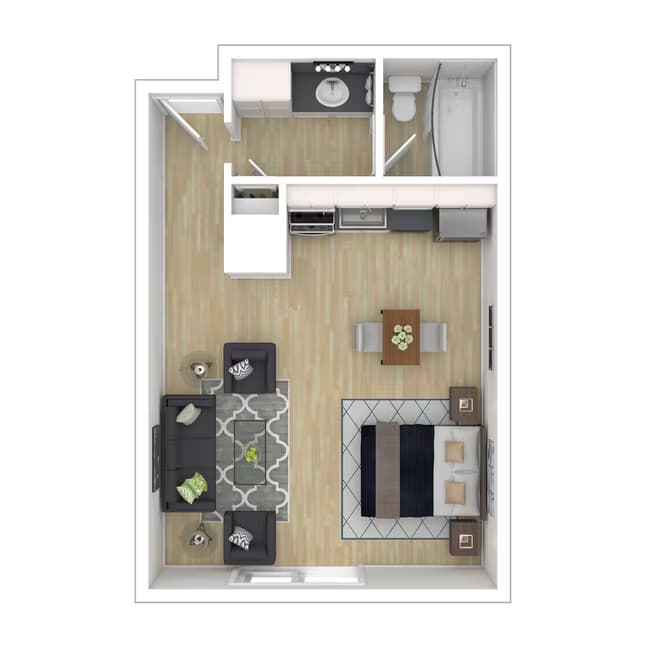 Unit D-51 D-51 floor plan
