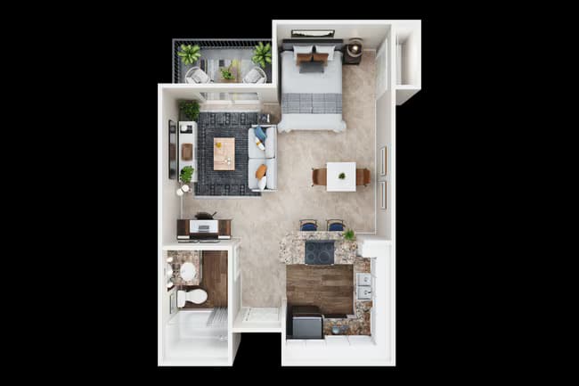 Unit 1215 1215 floor plan