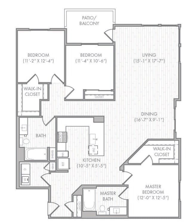 C3 2222 floor plan