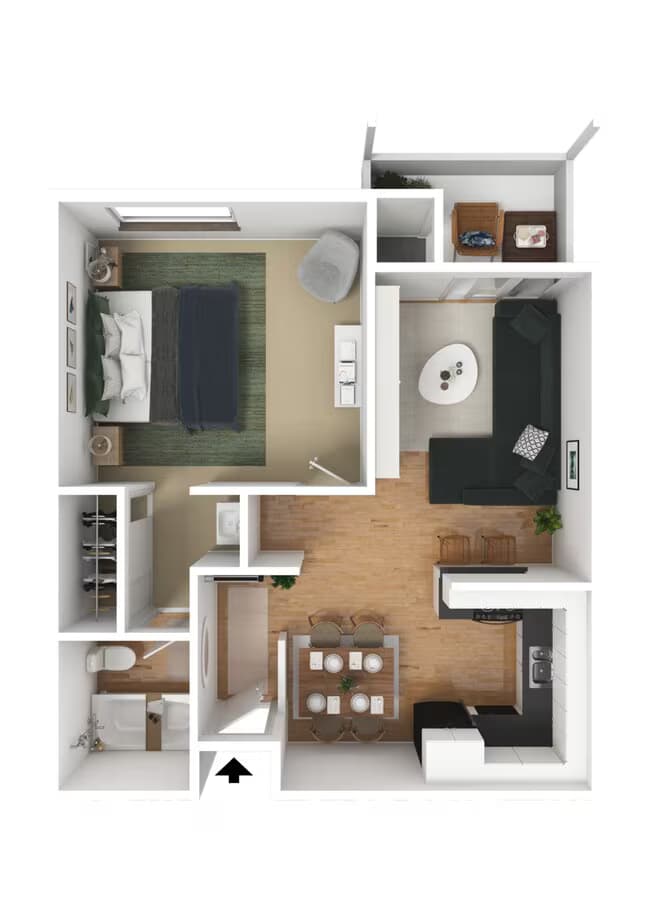 Aspire 212 floor plan