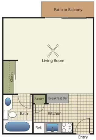 Optimo floor plan