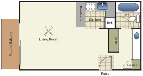 Urbano floor plan