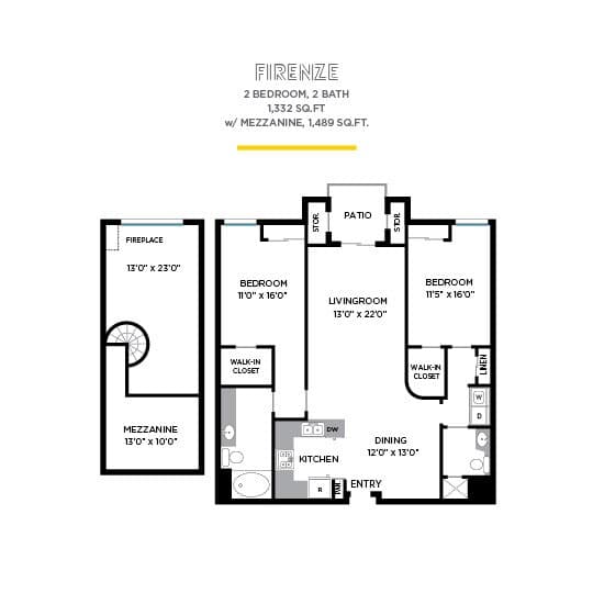 Firenze floor plan