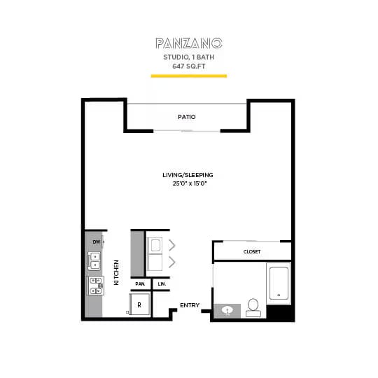 Panzano floor plan