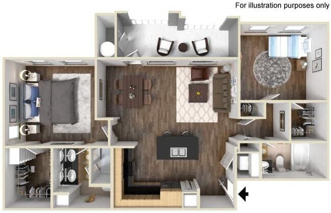 Unit 07-306 08-305 floor plan