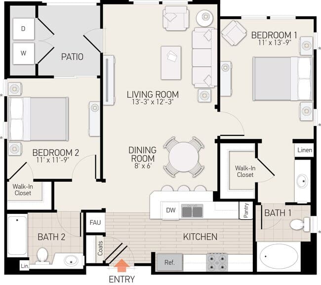 Plan 3 floor plan
