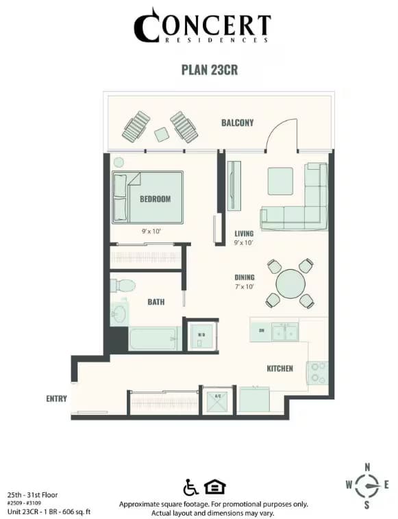 Unit 1003 1003 floor plan