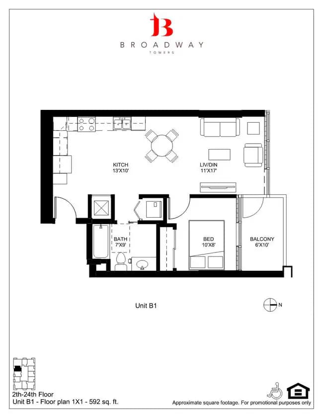 Unit 2306 2306 floor plan