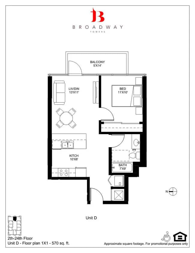 Unit 2304 2304 floor plan