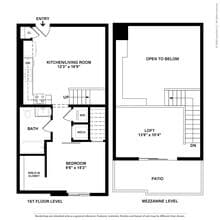Plan A1 - Loft C-1418 floor plan
