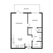 A6 305 floor plan