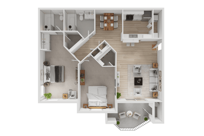 B2 268 floor plan