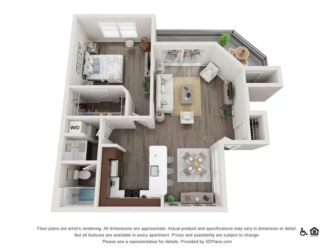 Unit 23H 23H floor plan