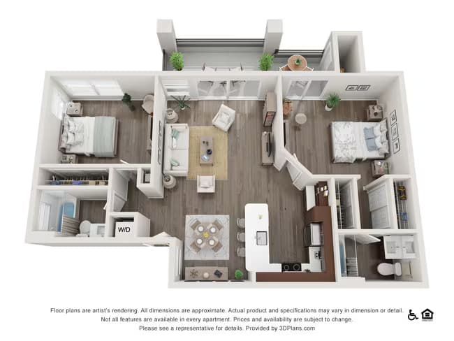 Sunset 18B floor plan