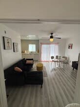 Furnished 1 bed 1 bath 216 floor plan