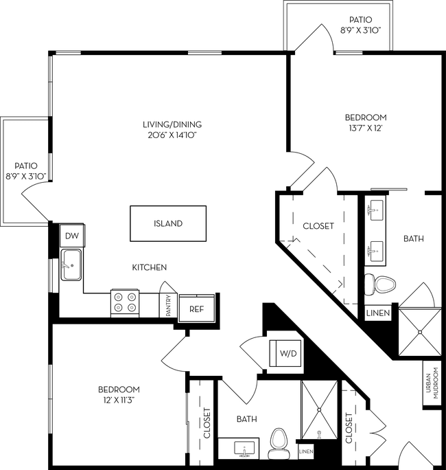 2H 527 floor plan