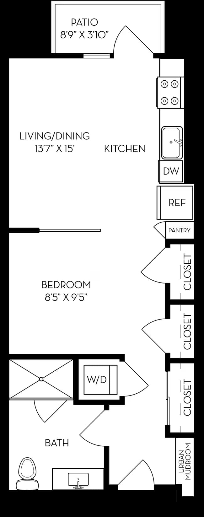 SB1 607 floor plan