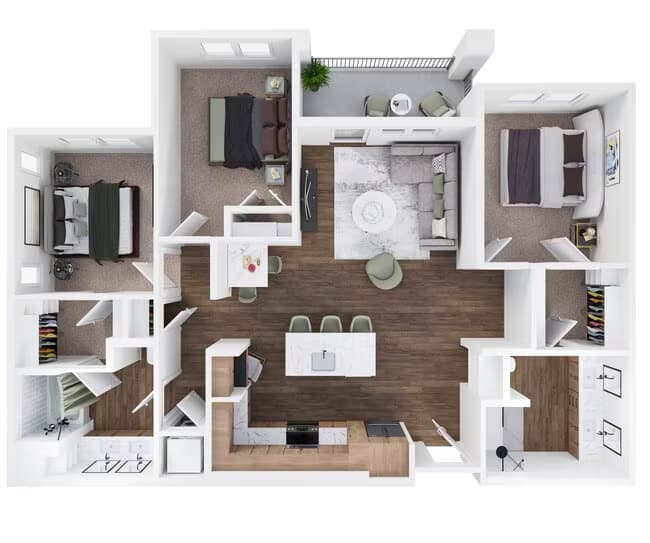C1 1111 floor plan