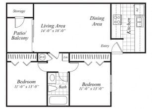 B1 Market Rate CU341C floor plan