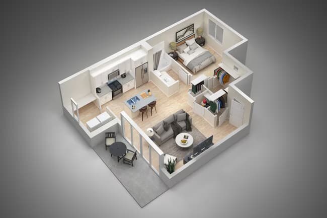 Unit 1149 1113 floor plan