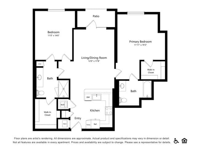 Unit 201 201 floor plan