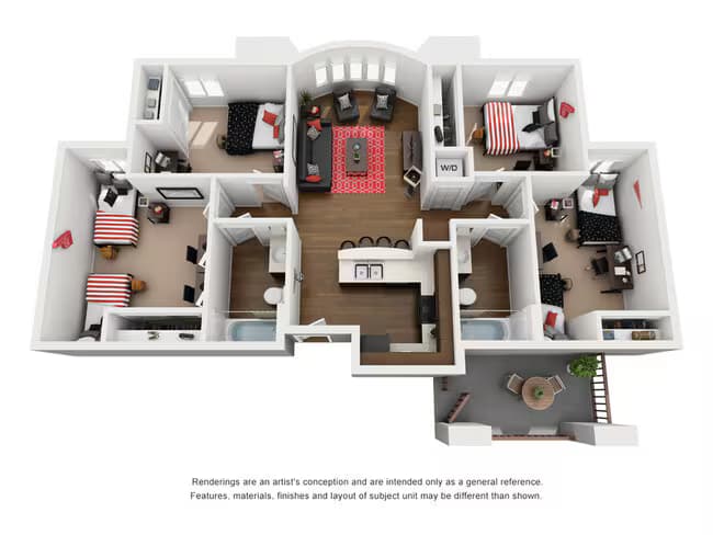 Unit Shared Shared floor plan