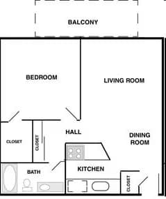Unit 275 323 floor plan
