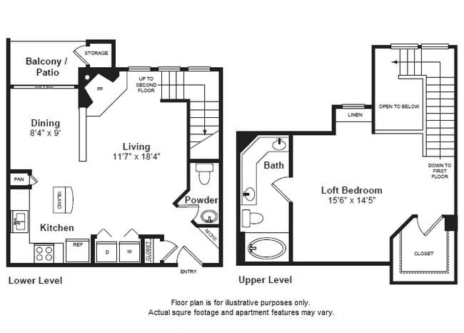 Siena 1724 floor plan