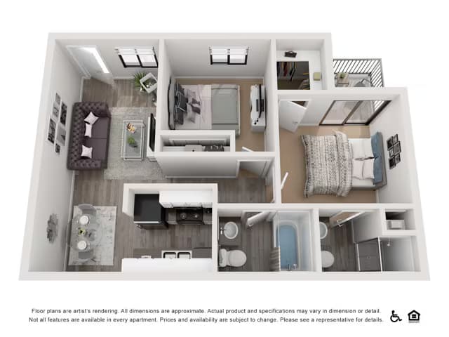 Unit 2068 2068 floor plan