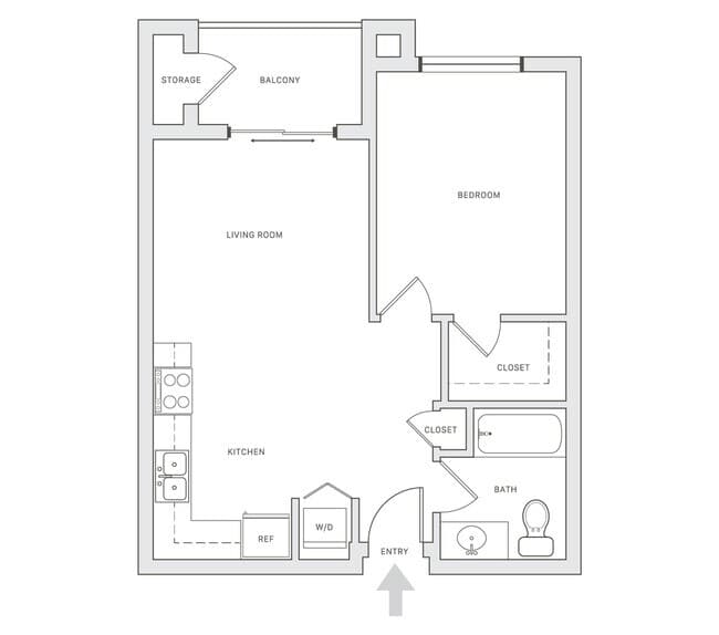 A-03 217 floor plan
