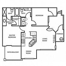 The Mesa 2021 floor plan