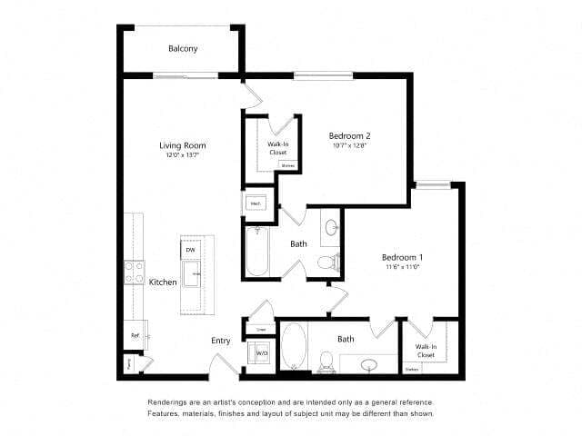 Unit 2035 2035 floor plan