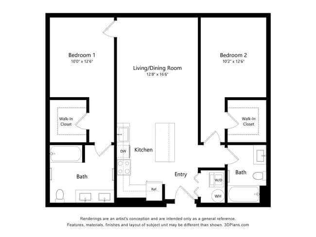 Unit 351 351 floor plan