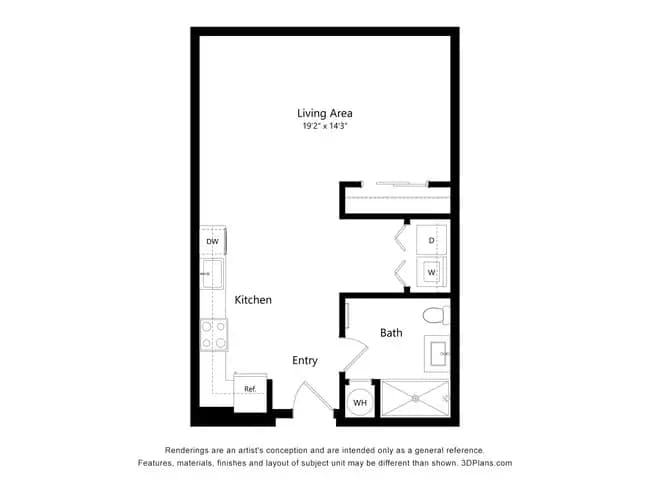 Unit 134 134 floor plan