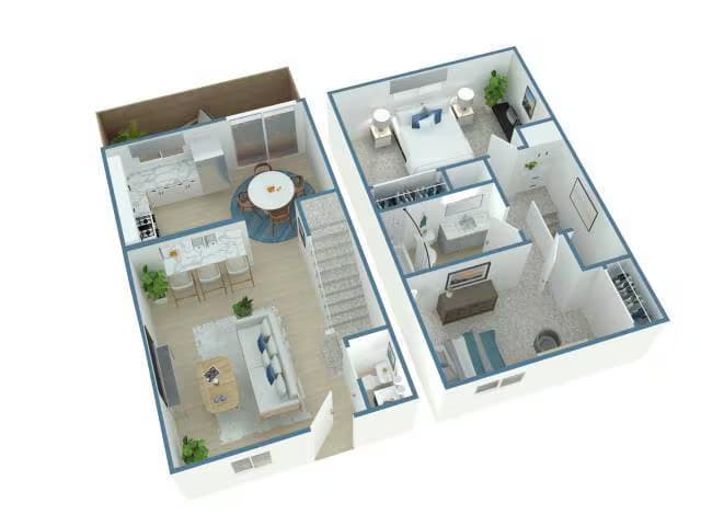 Unit 208 208 floor plan