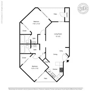Unit 18-287 5-217 floor plan