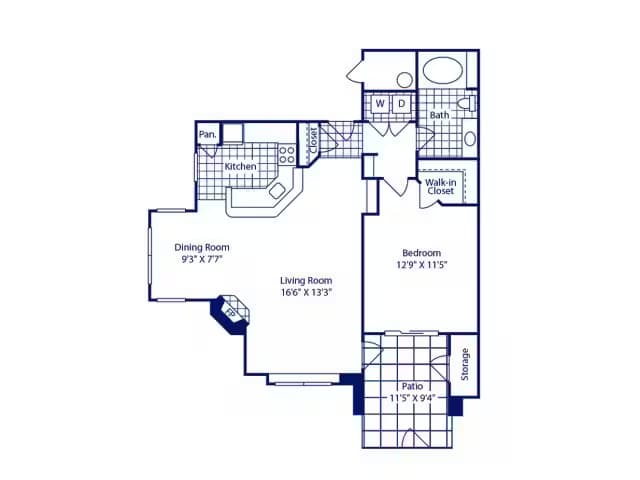 Unit 10-2038 10-2038 floor plan
