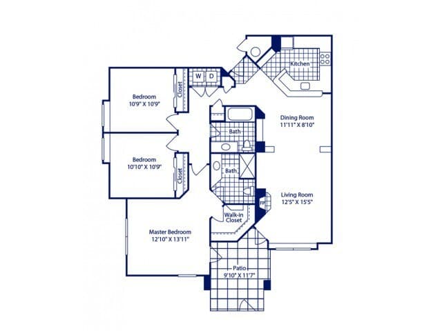 3B Sophisticated 33-2127 floor plan