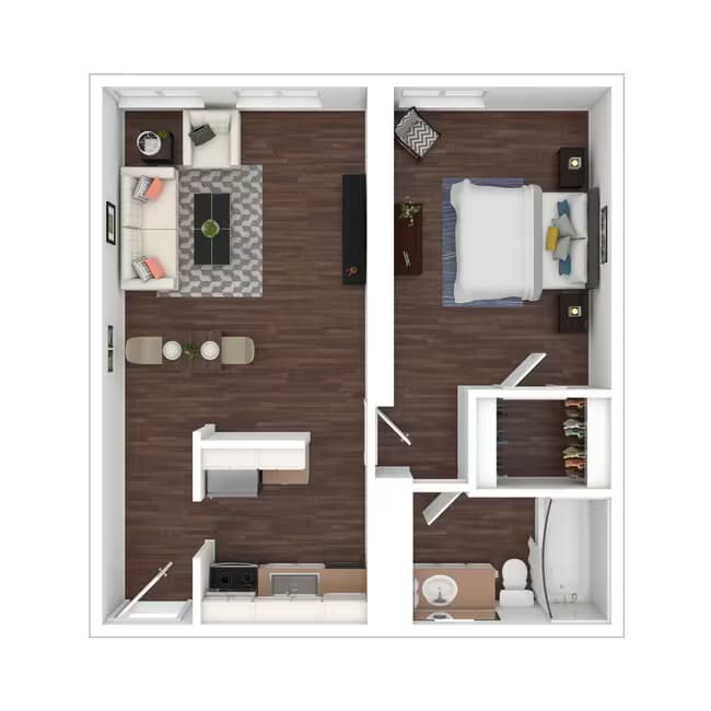 Unit Waitlist 1/1 Waitlist 1/1 floor plan