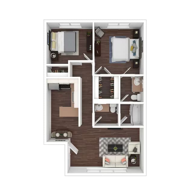 Unit Waitlist 2/1.5 Waitlist 2/1.5 floor plan
